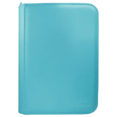 Ultra Pro: Vivid 4-Pocket Zippered PRO-Binder - Light Blue